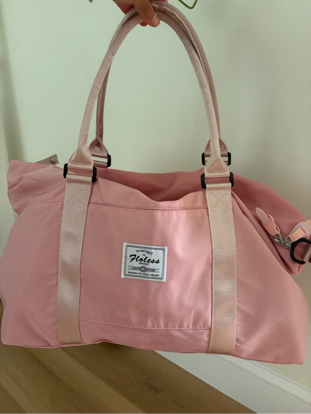 Light Pink Overnight Bag